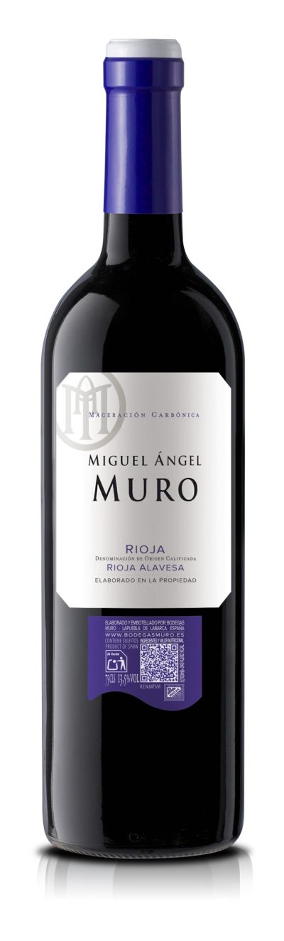 plantilla para vinos muro tinto joven 2025